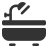 Icon für eine Badewanne oder Badezimmer
